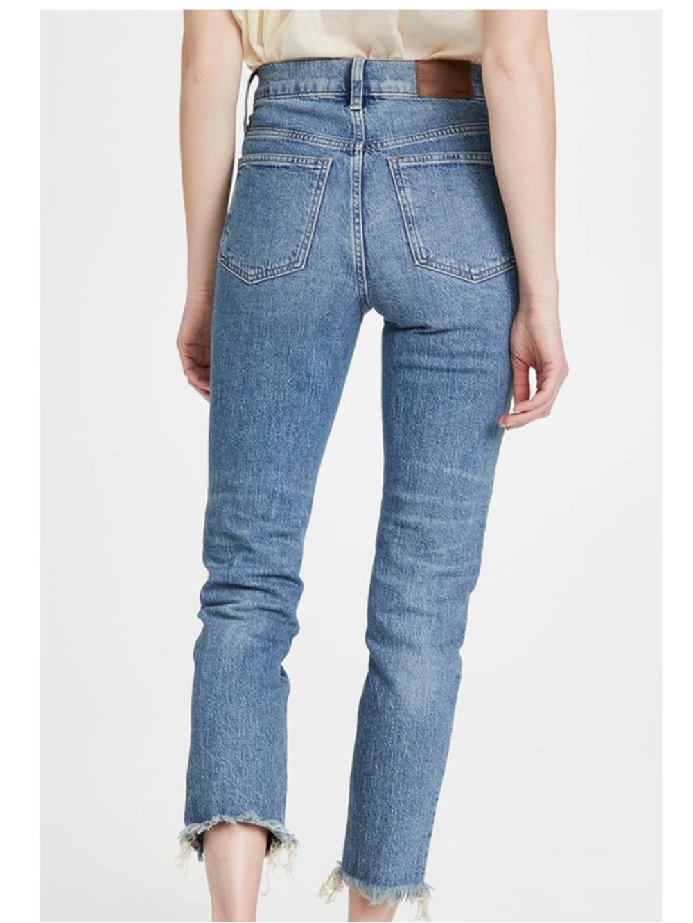 Madewell Perfect Vintage Crop Jeans Blue Wash 27 - Picture 13 of 13